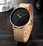 Women's watch Bayan Kol Saati fashion gold Rose women's watch silver